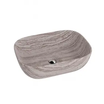 Umywalka nablatowa LAVITA Arke - Wzór kamienny